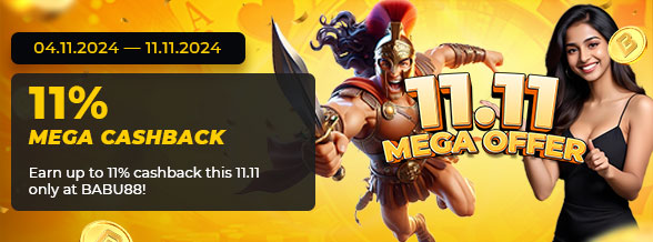 Titans Mega slot game cashback promotion offer with Roman gladiator warrior in armor